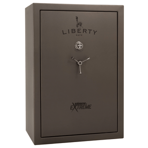 Fatboy Jr. Series | 48XT | Level 4 Security | 75 Minute Fire Protection | Dimensions: 60.5"(H) x 42"(W) x 22"(D) | Up to 48 Long Guns | Bronze Textured | Mechanical Lock