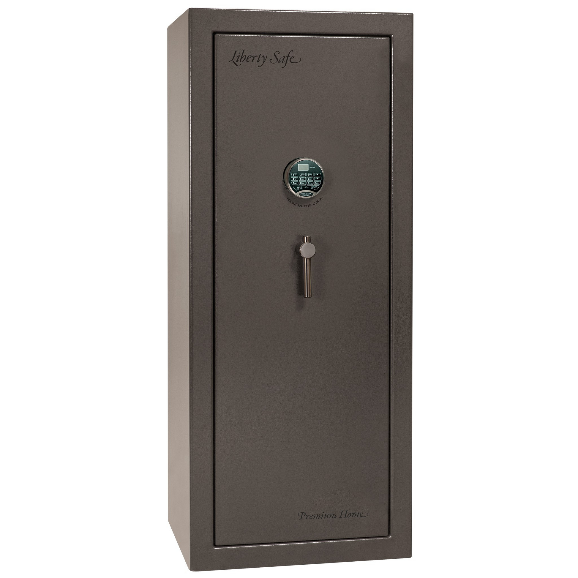 Premium Home Series | Level 7 Security | 2 Hour Fire Protection | 17 | Dimensions: 60.25"(H) x 24.5"(W) x 19"(D) | Gray Marble - Closed Door