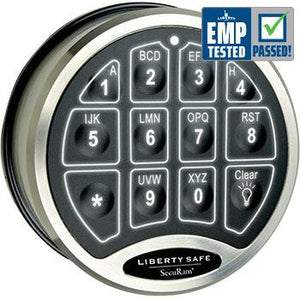 Accessory - Electronic Lock - BackLit - Chrome